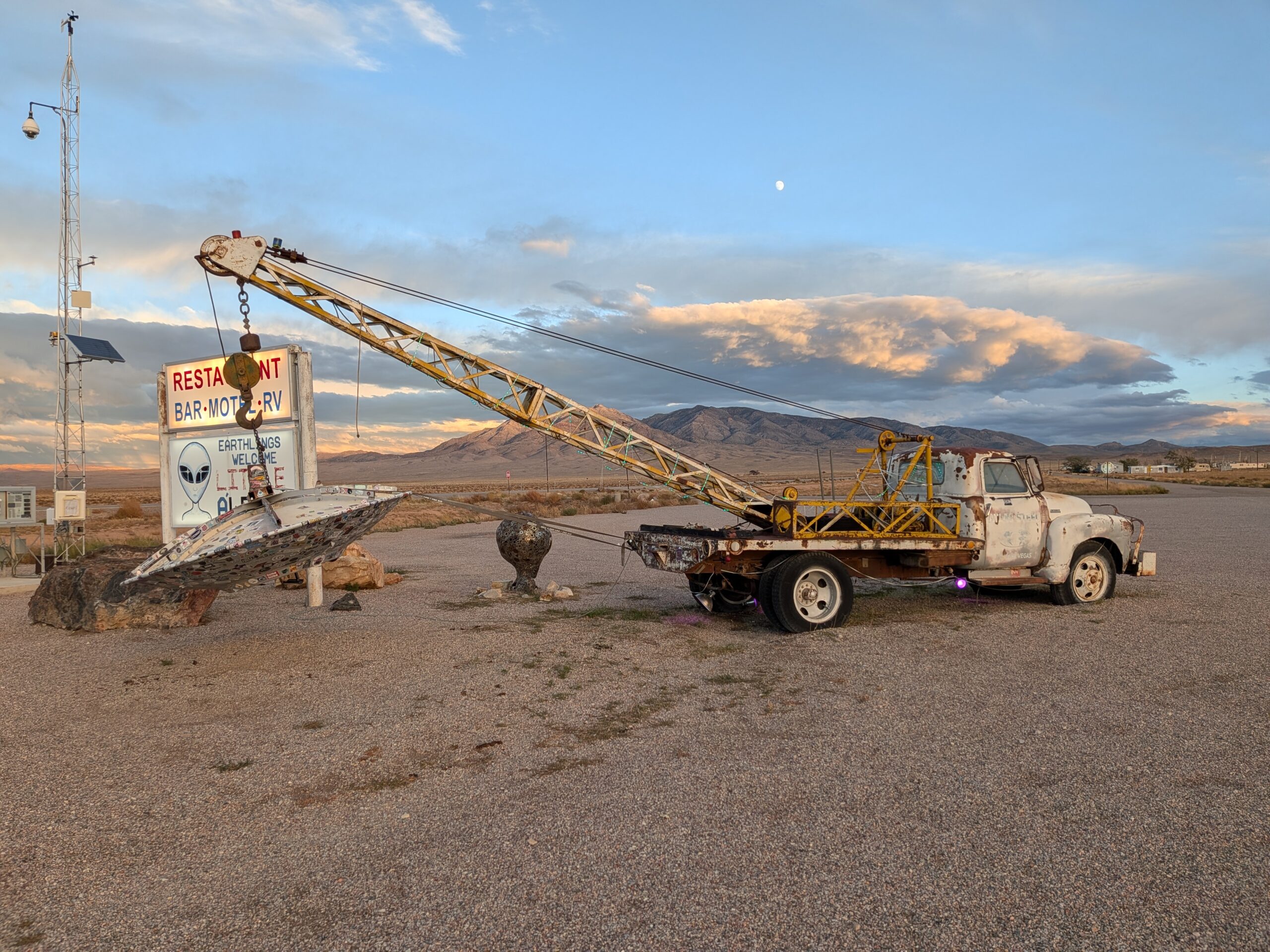 AK to AZ Day 111: Rachel, NV
